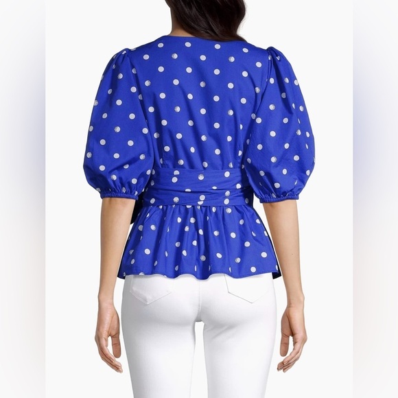 Lilly Pulitzer Kara Cotton Wrap Top - Picture 17 of 17